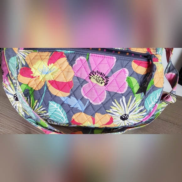 Vera Bradley Jazzy Blooms Purse - Picture 15 of 16
